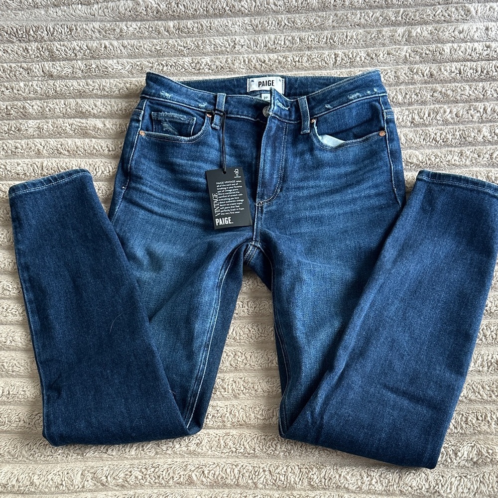 PAIGE Indigo Stretch Skinny Jeans